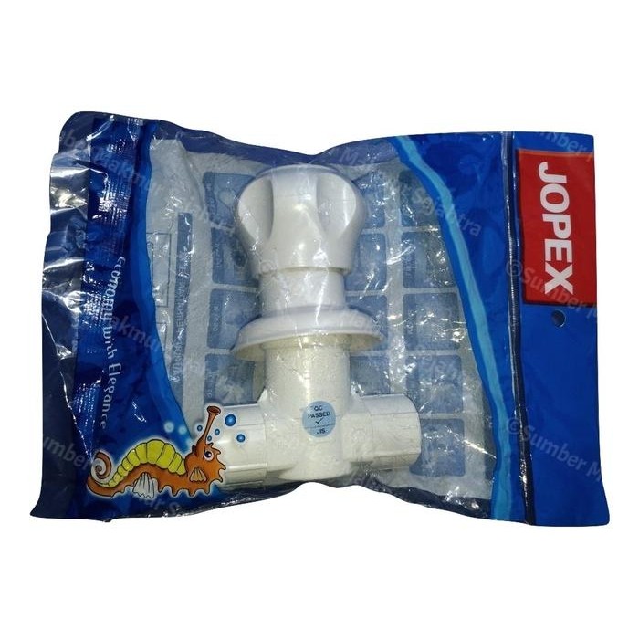 Jopex Stop Kran / Keran Shower Tanam Plastik SCF 05W