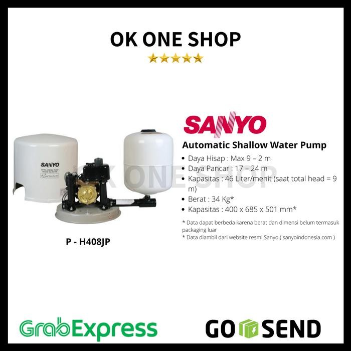 Sanyo Jet Pump PH-408JP