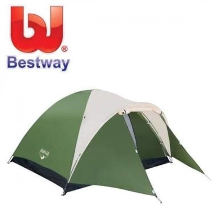 NEW Stock Tenda Bestway Doubel Layer 4 orang Pavilio