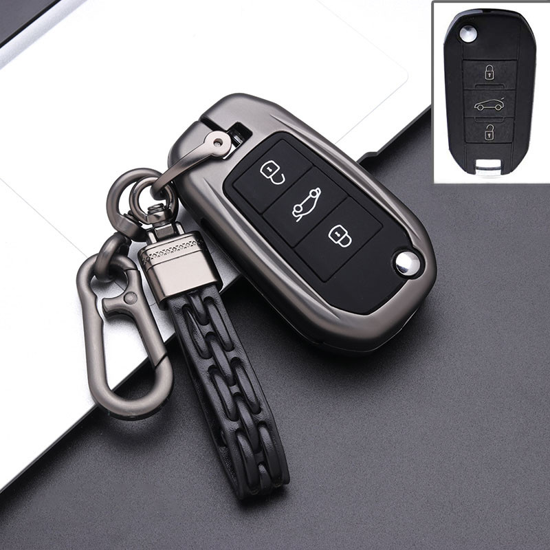 Car Remote Key Case Cover Shell For Peugeot 208 107 206 306 307 308