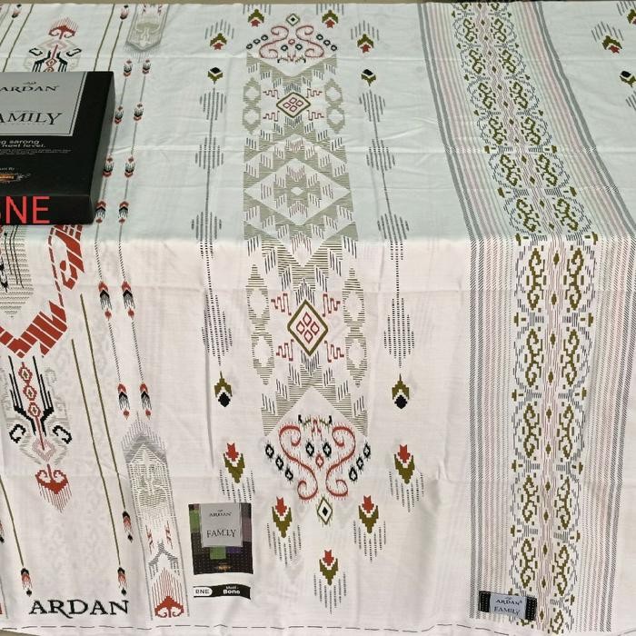 SIAPKIRIM Sarung Ardan Family Motif Semeru dan Beromo - Gold - Muslim, Silver READY STOCK