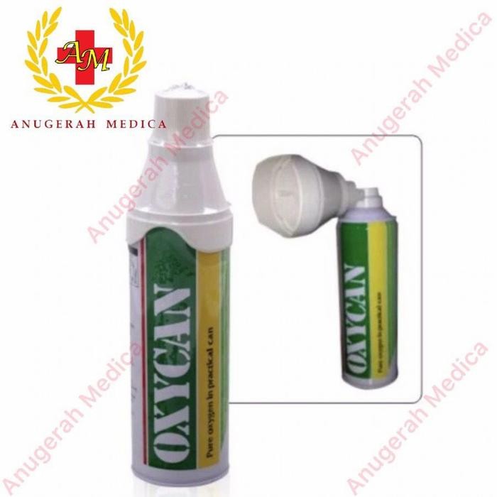 JTTOP" OXYCAN OXICAN OKSIGEN KALENG PORTABLE 500 CC O2 ORI SAMATOR
