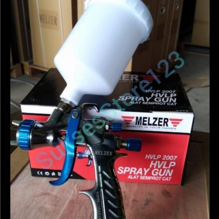 Terbagus Original Spray Gun Hvlp Tabung Atas 2007 Melzer Alat Semprot Cat