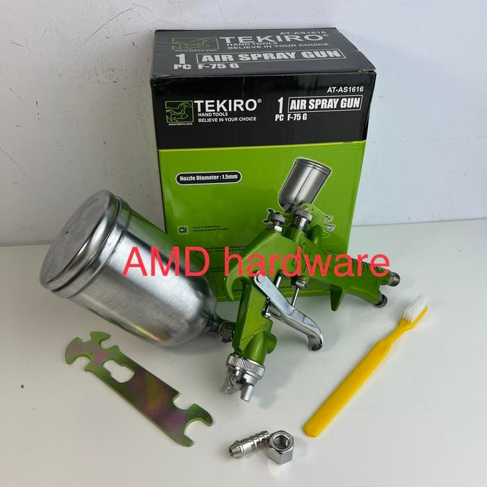 Termurah Tekiro Japan Spray Gun F75 G Tabung Atas Spet Semprotan Cat Kompresor