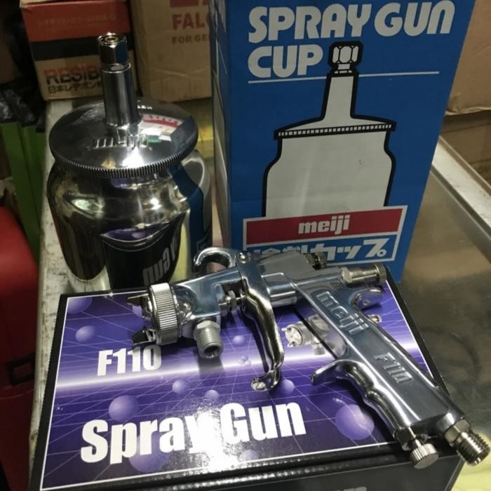 Paling Laris Spraygun Meiji F110 Original Jepang Tabung Bawah F-110 Japan