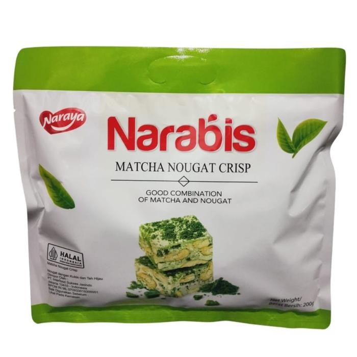 

NARAYA NARABIS STRAWBERRY MATCHA CHOCOLATE COOKIES CREAM ASSORTMENT NOUGAT CRISP 200G