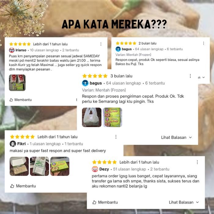 

MIN 2 BOX TAHU BAKSO BU PUDJI KHAS UNGARAN SEMARANG TERMURAH SEJAKARTA