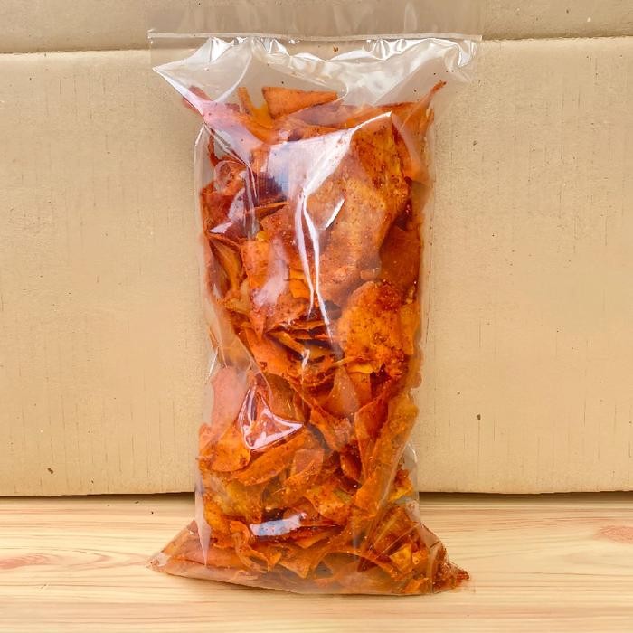 

KERIPSET 200 GRAM( KRIPIK SINGKONG PEDAS RENYAH ASIN GURIH - SNACK, FOOD MURAH ) CEMILAN KERIPIK