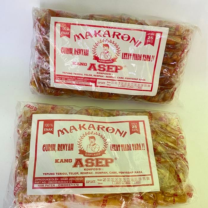 

MAKARONI KANG ASEP ASLI ISI 25PAK