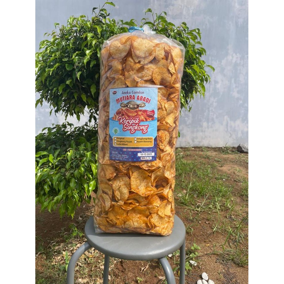 

KRIPIK SINGKONG LADA HITAM 1KG