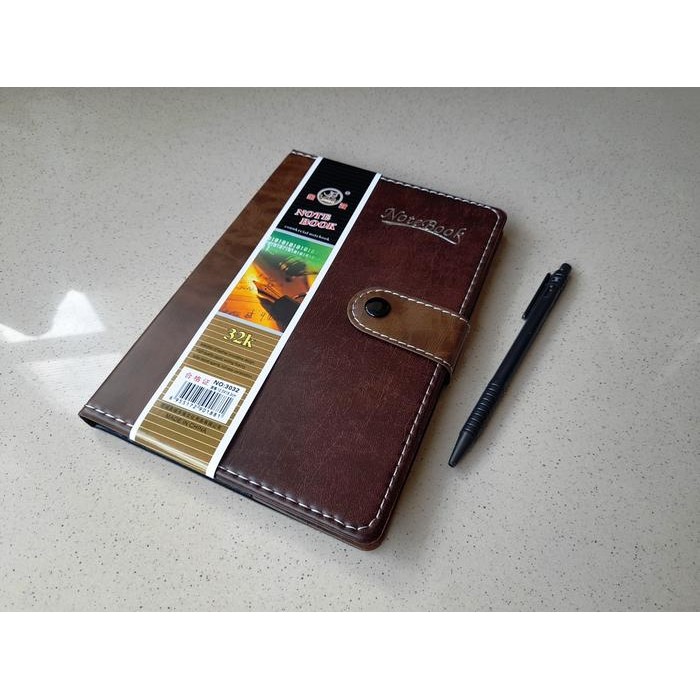 

Buku Agenda Diary Kancing 12.5cmx18.3cm 32K Comm Notebook Plus Pulpen