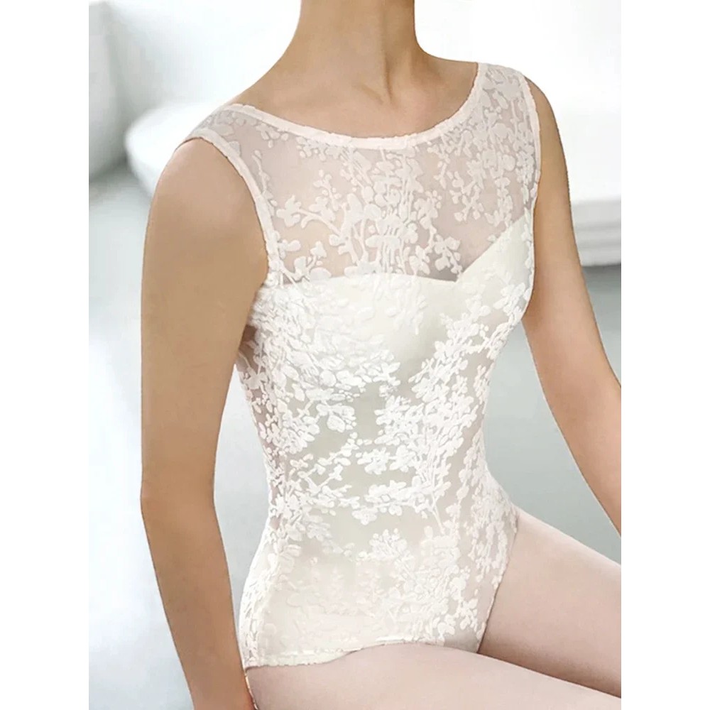 ballet dance leotard dress for women body suit printed top one-piece gymnastic aerial yoga practice 