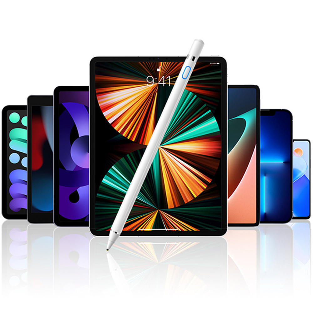 Active Rechargeable Stylus Pen Capacitive Stylus Tablet Pen for Android/iPhone/iPad/Samsung/Tablet