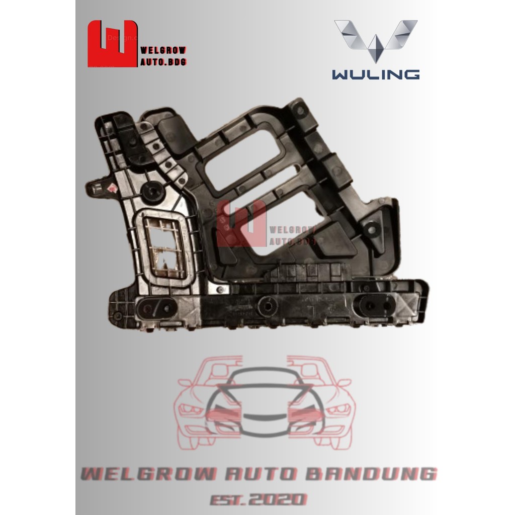 23582754 - BRACKET BUMPER BELAKANG, WULING ALMAZ/ALMAZ RS
