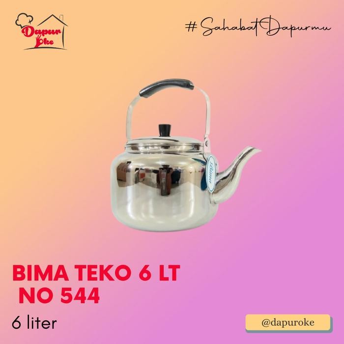Bima Teko 6 Lt No 544 / Kettle Stainless Steel