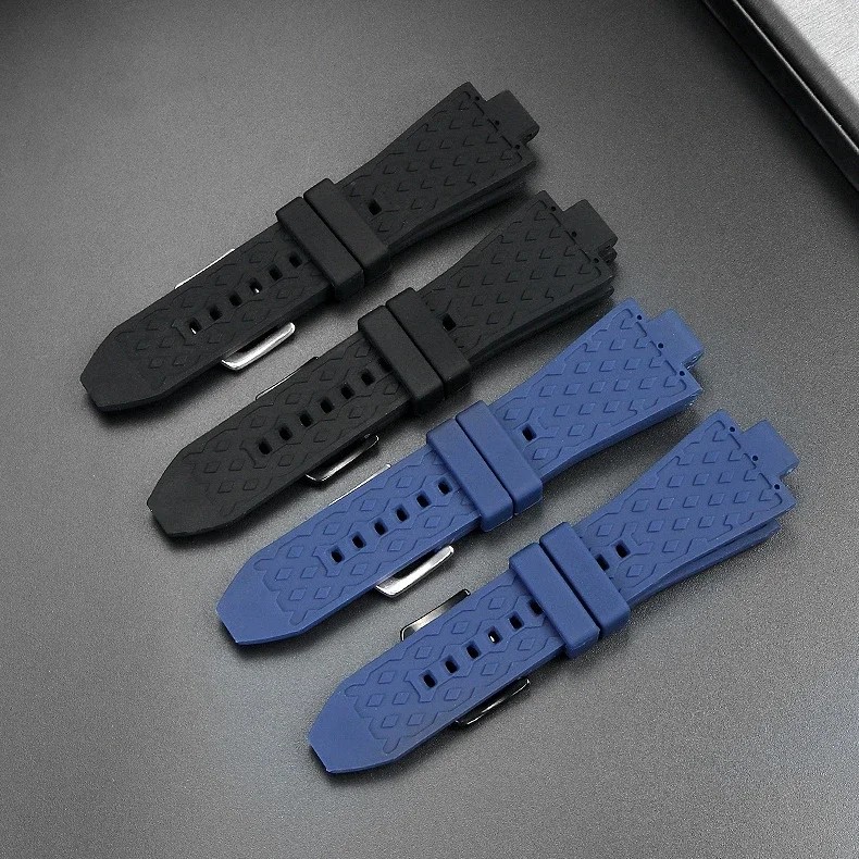 IMPORT 29MMX13MM SILICONE WATCH BAND FOR MICHAEL KORS MK8184 MK8729 MK9020 MK8152 MK9020 MK9026