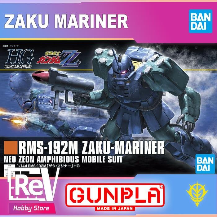 HG HGUC ZAKU MARINER BANDAI MODELKIT ORIGINAL 1/144