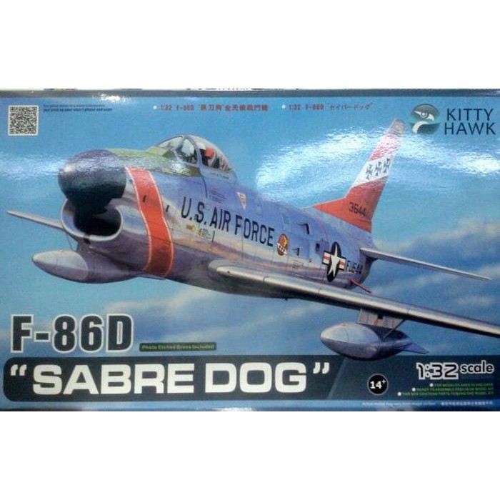 Mokit Kitty Hawk kh 32007 "F-86D Sabre Dog" 1:32