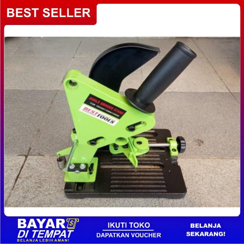 FREE ONGKIR DUDUKAN GERINDA - GRINDER STAND - PENYANGGA MESIN GERINDA TANGAN JADI BISA COD