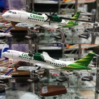 Miniatur/Replika Pesawat CITILINK ATR 72-600