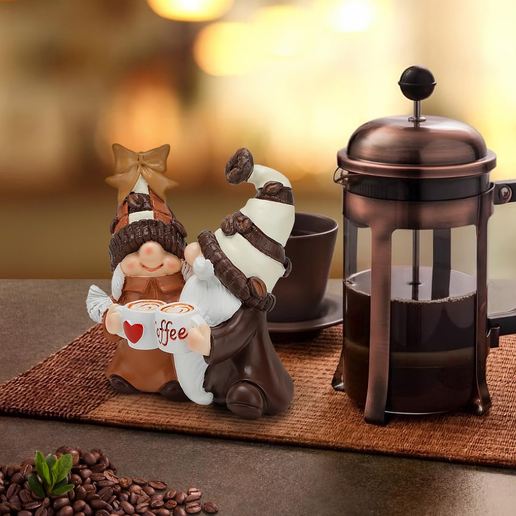

Coffee Gnome Coffee Bar Decoration Accessories Spring Summer Gnome Decoration Gifts Autumn Gnome