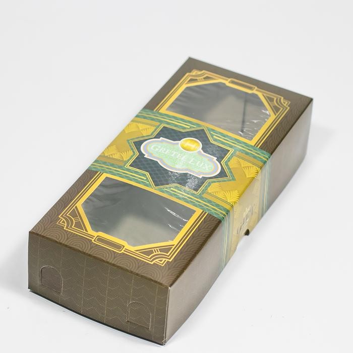 Dus Brownies / Box Kue / Dus Kue Motif Isi 10 Pcs