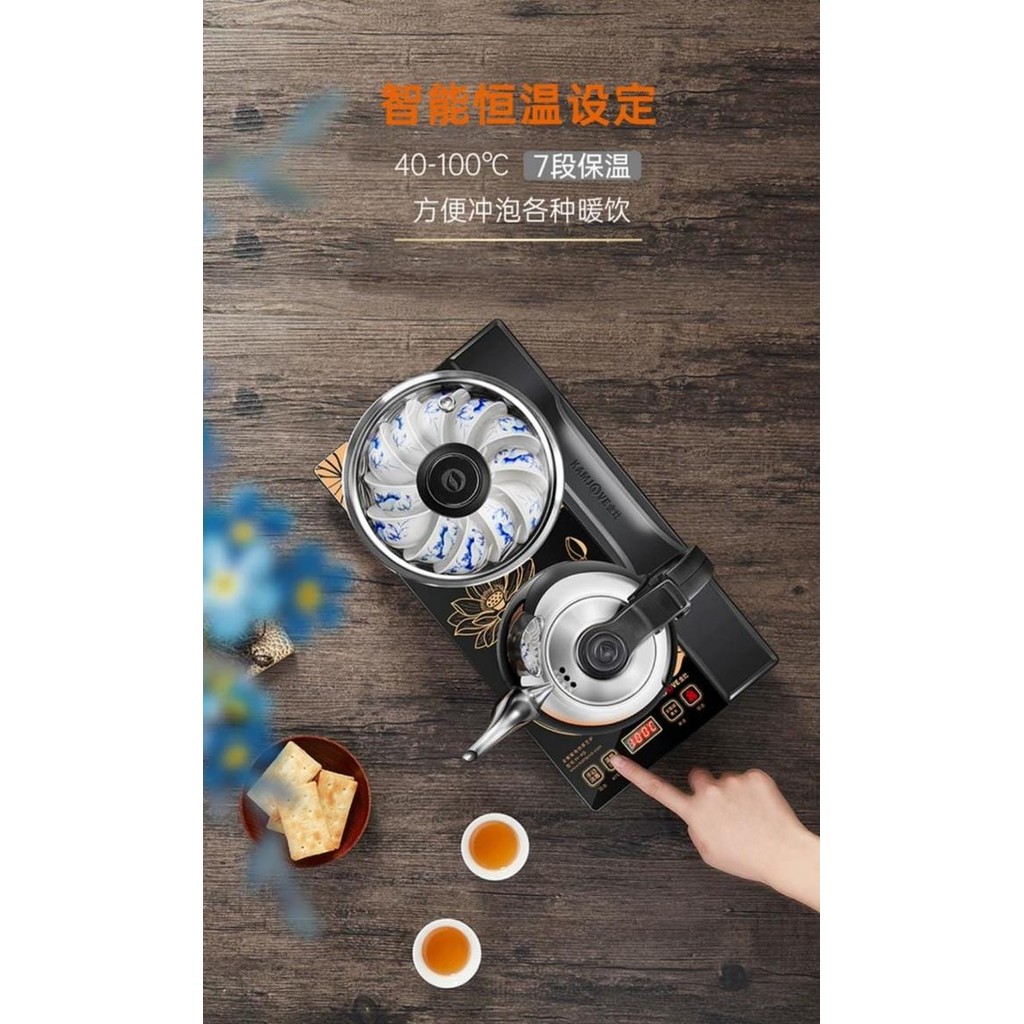 Kamjove K9 Teko Pemanas Air SetAlat Pemasak Teh, Air & Kopi Teko Cina