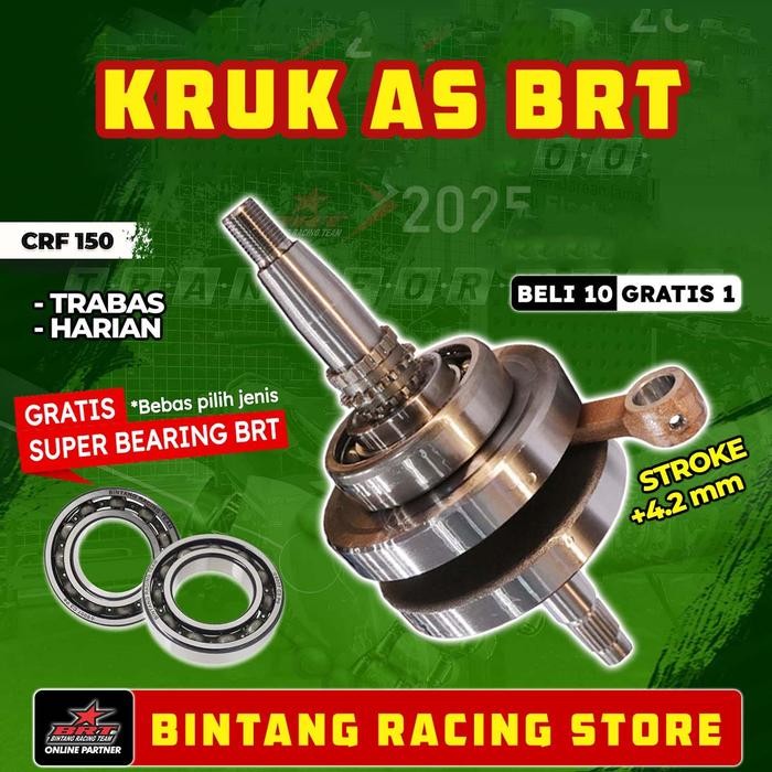 Kruk As Brt Honda Crf 150 Stroke Up +4.2Mm