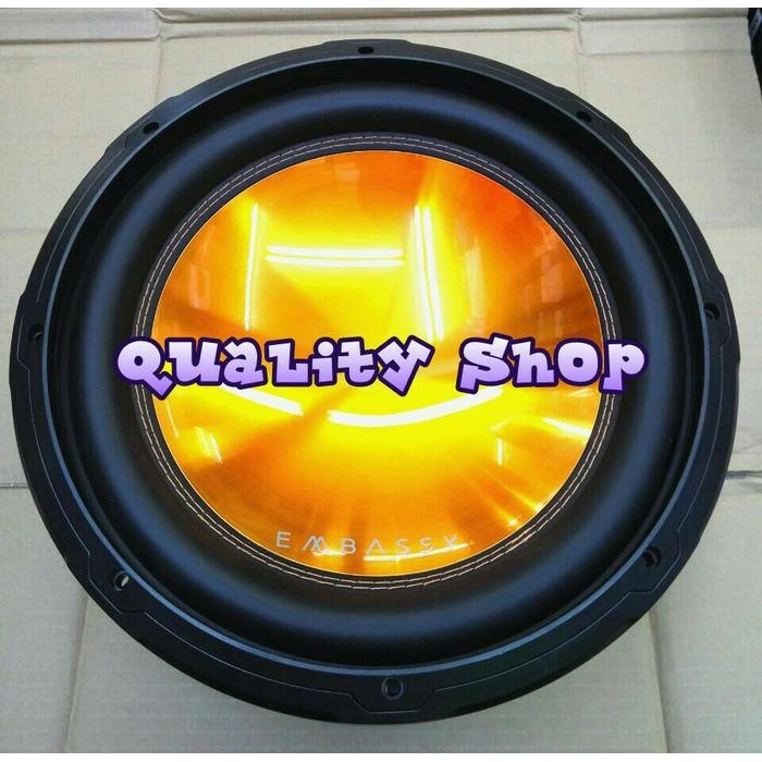 Promo Subwoofer Embassy Super Badak Ew-126Or Baru