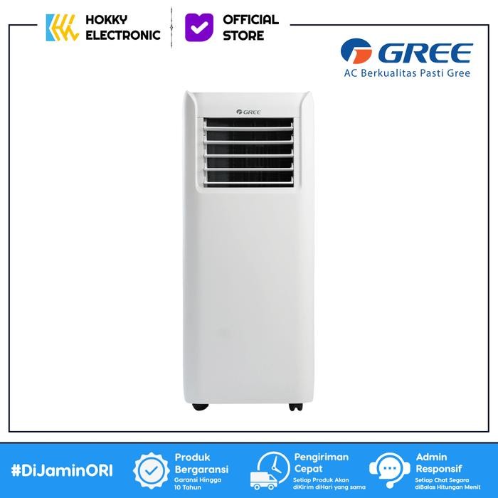 AC Portable 1/2 Pk GREE GPC-05P2 with Airpurifier System 535 Watt GoldFin AC Gree 1/2 Pk Portable