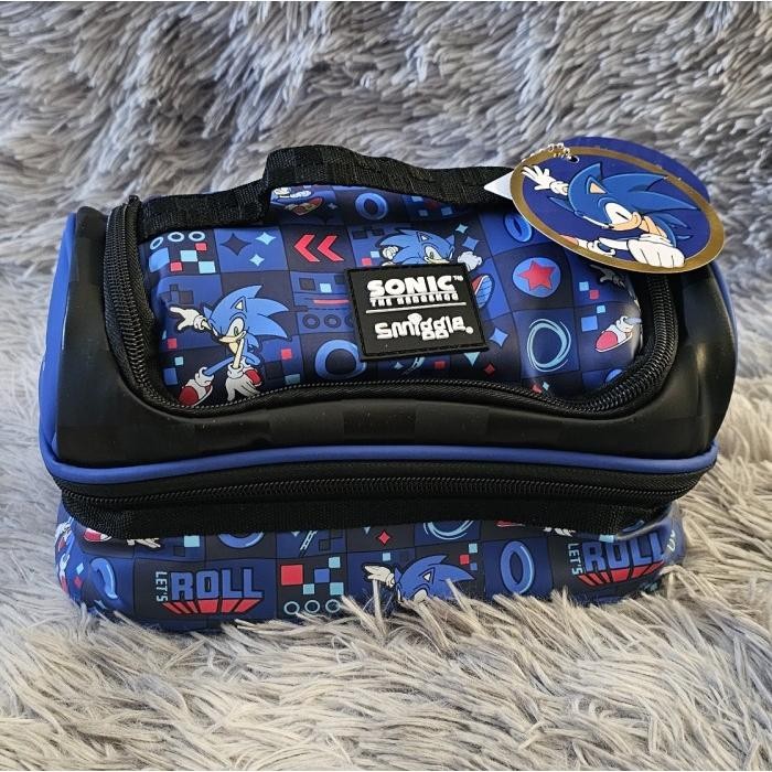 Lunchbag Smiggle Boy Double Decker Tas Bekal Kotak Makan Laki Cowo