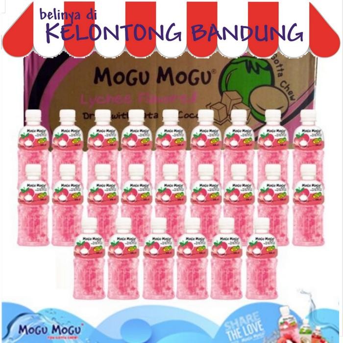 

Mogu Mogu Lychee Coconut Mango Strawberry Grape Melon - Dus Box Karton