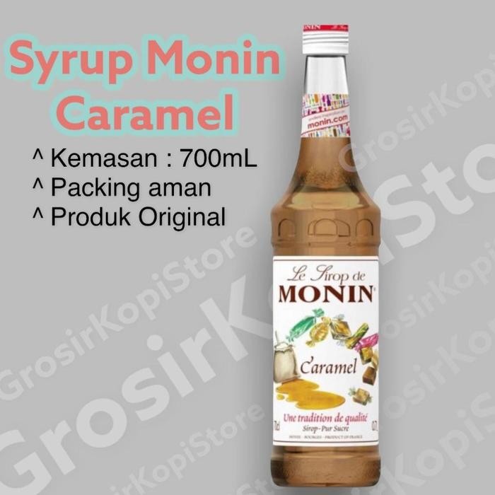 

syrup caramel monin 700ml