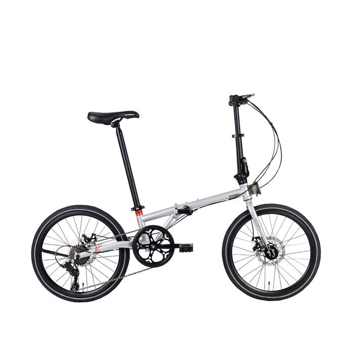 Sepeda Lipat Element Clip 8 Speed 20 Inch Chromorly