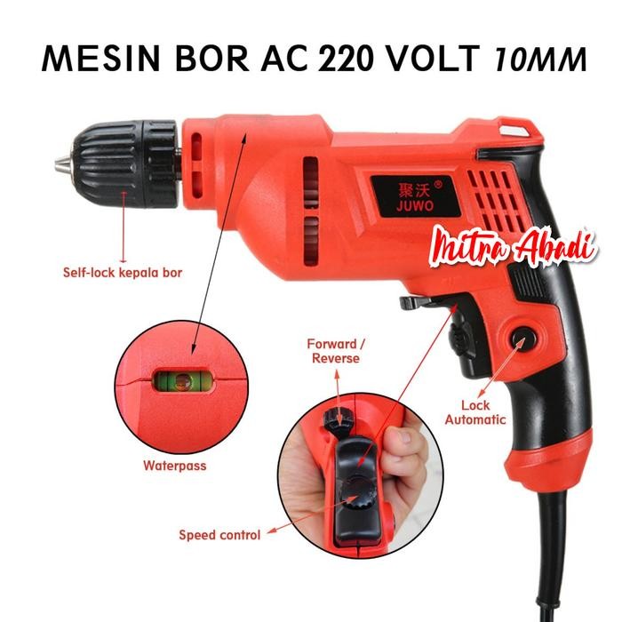 Hitachi Tools - Mesin Bor Tangan / Drill Screwdriver Ac 220V