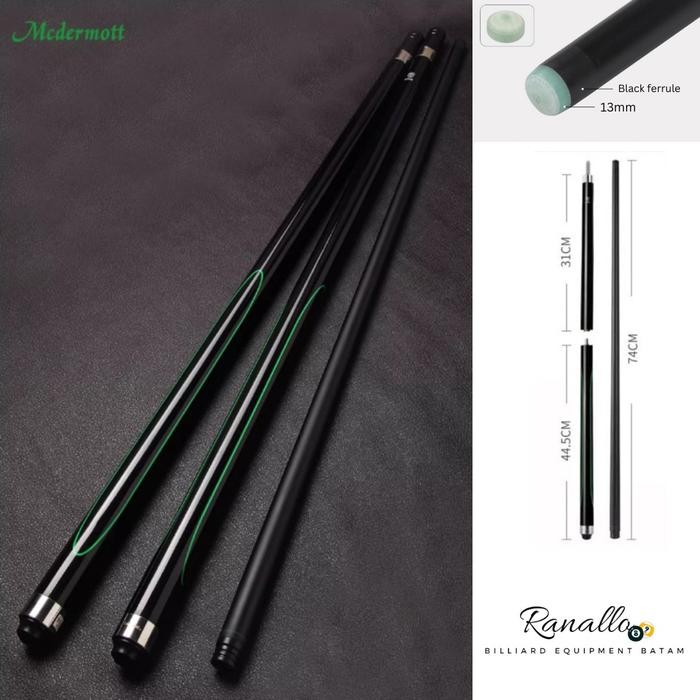 TERMURAH Mcdermott Carbon Jumpbreak Cue READY STOCK
