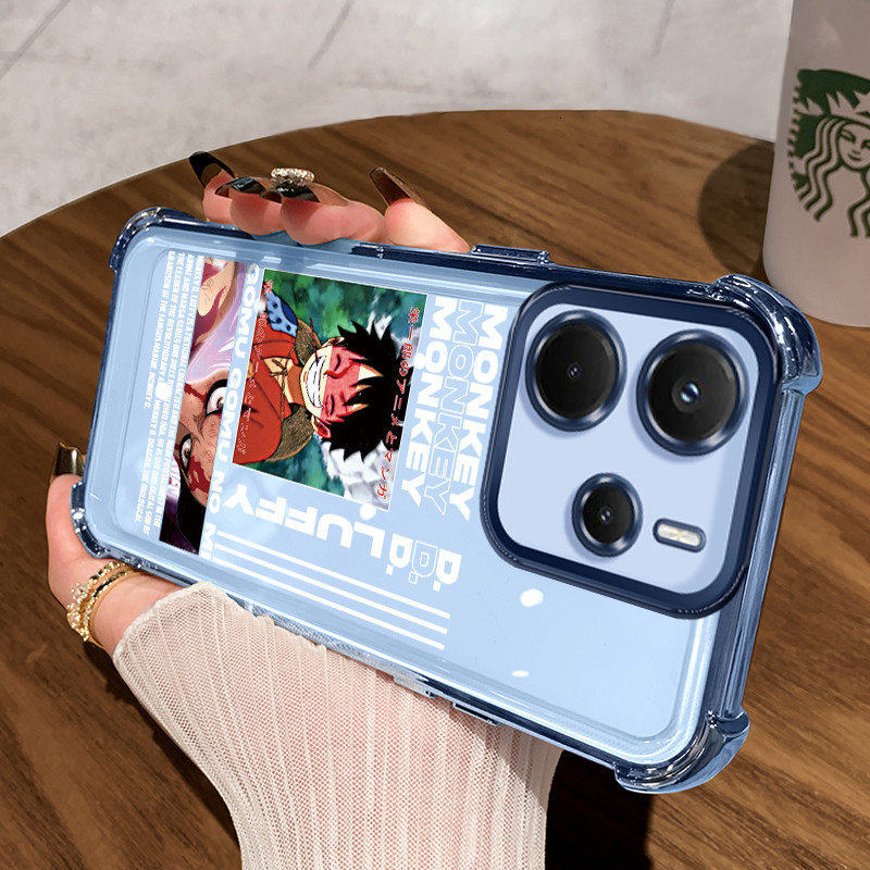 Casing Hp untuk Xiaomi Redmi Note 14 4G Case Casing topi anyaman Cesing ponsel Black Prince Softcase