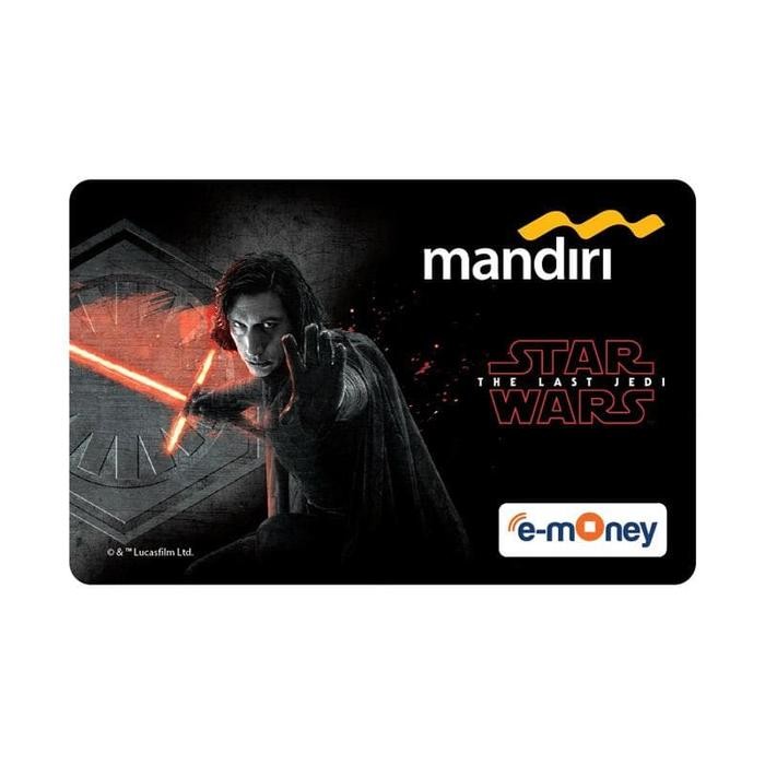 NEW MANDIRI E-Money Star Wars: The Last Jedi - Kylo Ren
