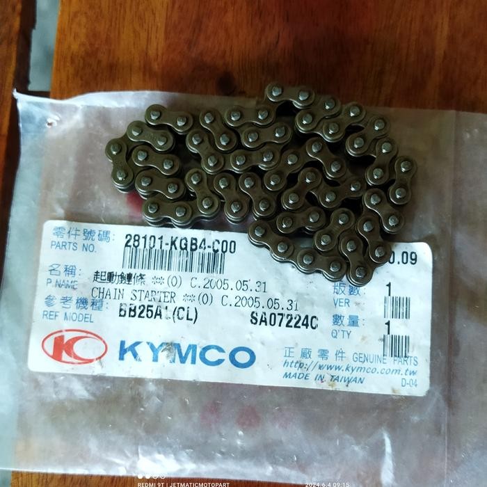 Rantai Starter Kymco Spike