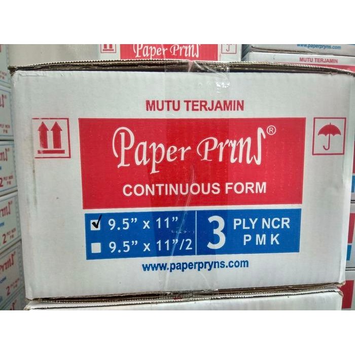 

Terbaru! Continuous Form 3Ply Paper Print