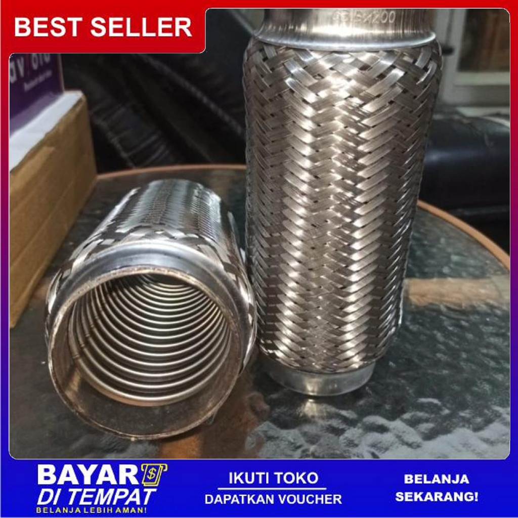 FREE ONGKIR PIPA FLEXIBLE KNALPOT FLEXIBEL KENALPOT FLEKSIBEL PS 125 CANTER ASLI BISA COD