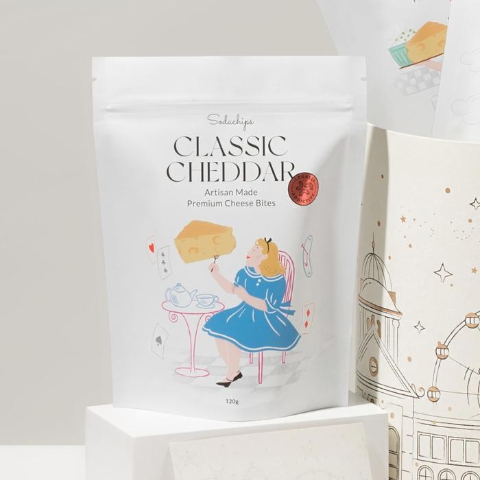 

Sodachips CLASSIC CHEDDAR Cheese Bites snack