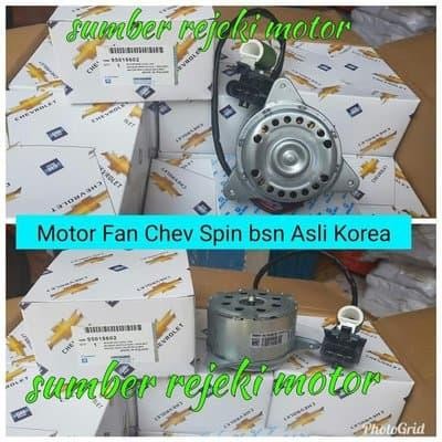 Motor Fan Chevrolet Spin Bensin Motor Fan Radiator Chevrolet Spin