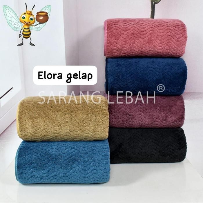 (Rwh) - Jh Handuk Sarang Lebah Microfiber Uk 80X160 Termurah