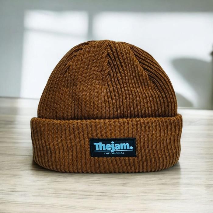 THEJAM. THE ORIGINAL BEANIE HAT MOCCA