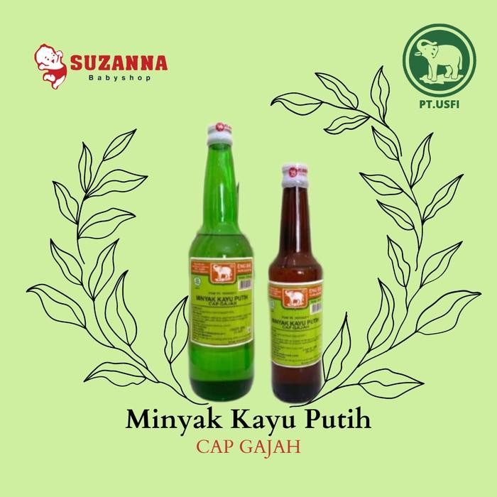 USFI Minyak Kayu Putih CAP GAJAH Botol Kaca