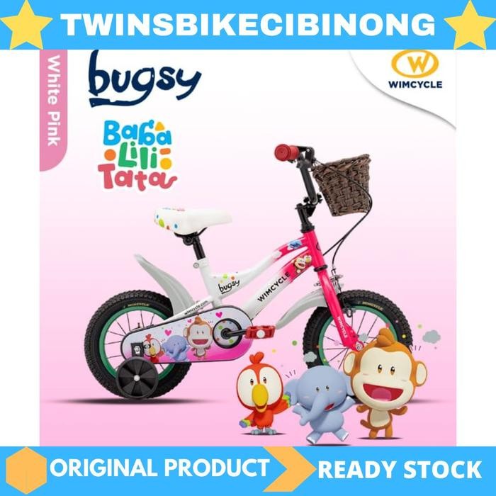 Sepeda Anak 12 Inc Wimcycle Bugsy Original