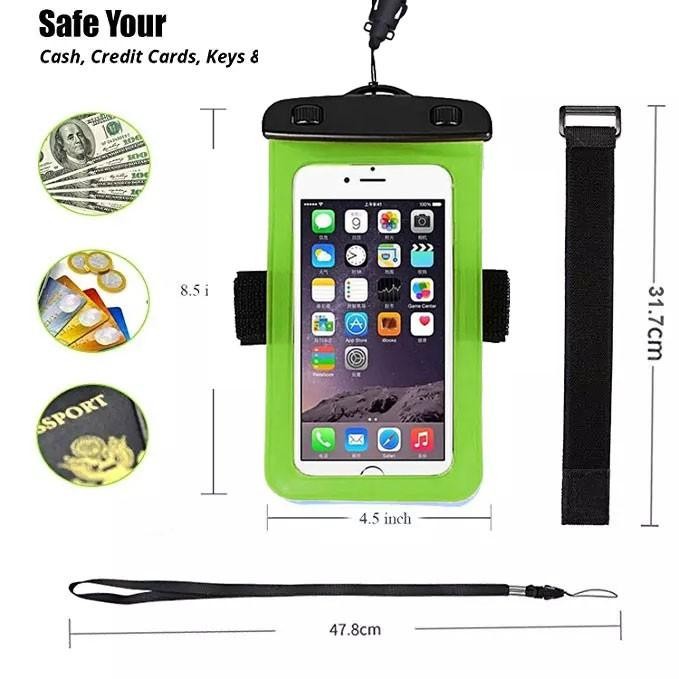 Waterproof phone case universal sarung hp Anti Air Tishu ORI (TERBAIK) (TERBARU) (TERMURAH)