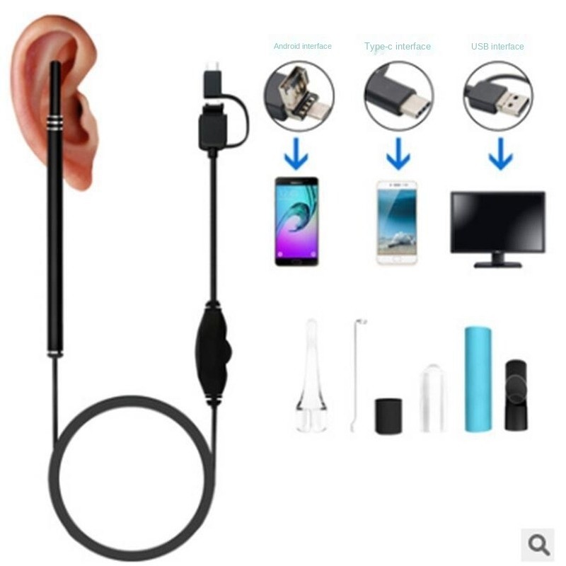 Mini Clean Ear Endoscope Camera for Smartphone Android Camera
