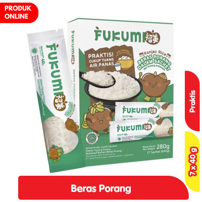 

Fukumi Beras Porang Konjac Sachet 7 pcs